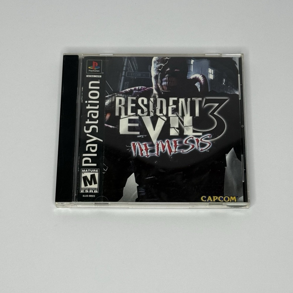 Resident Evil 3: Nemesis (Sony PlayStation 1, 1999) PS1 No Manual Tested Working